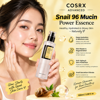 Snail 96 Mucin Essence  🔥BUY 1 GET 1 FREE🔥