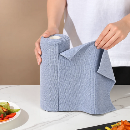 Microfiber Cleaning Cloth Roll🔥25 Reusable Sheets🔥