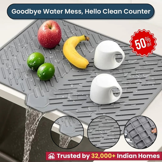 Silicone Dish Drying Mat for Kitchen