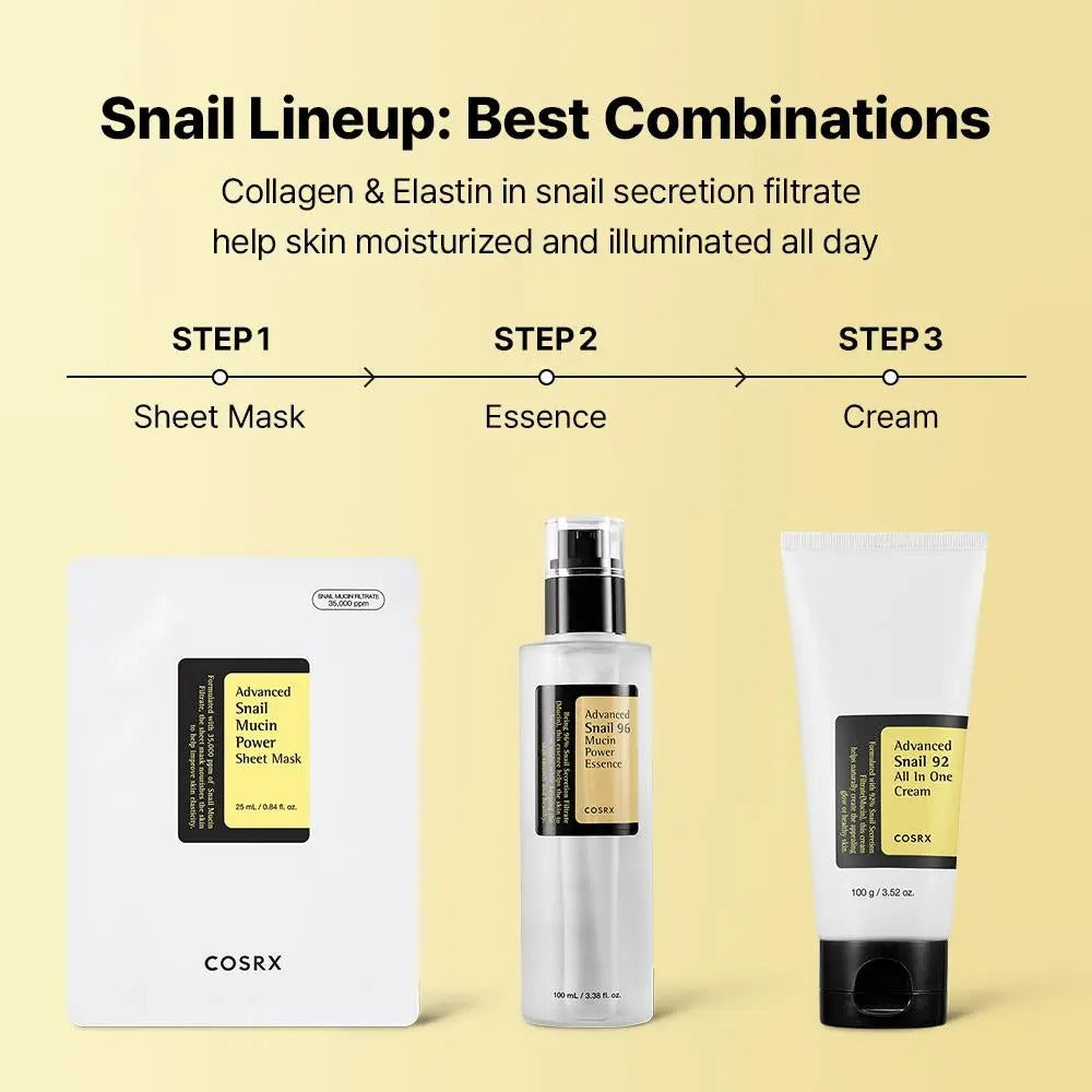Snail 96 Mucin Essence  🔥BUY 1 GET 1 FREE🔥